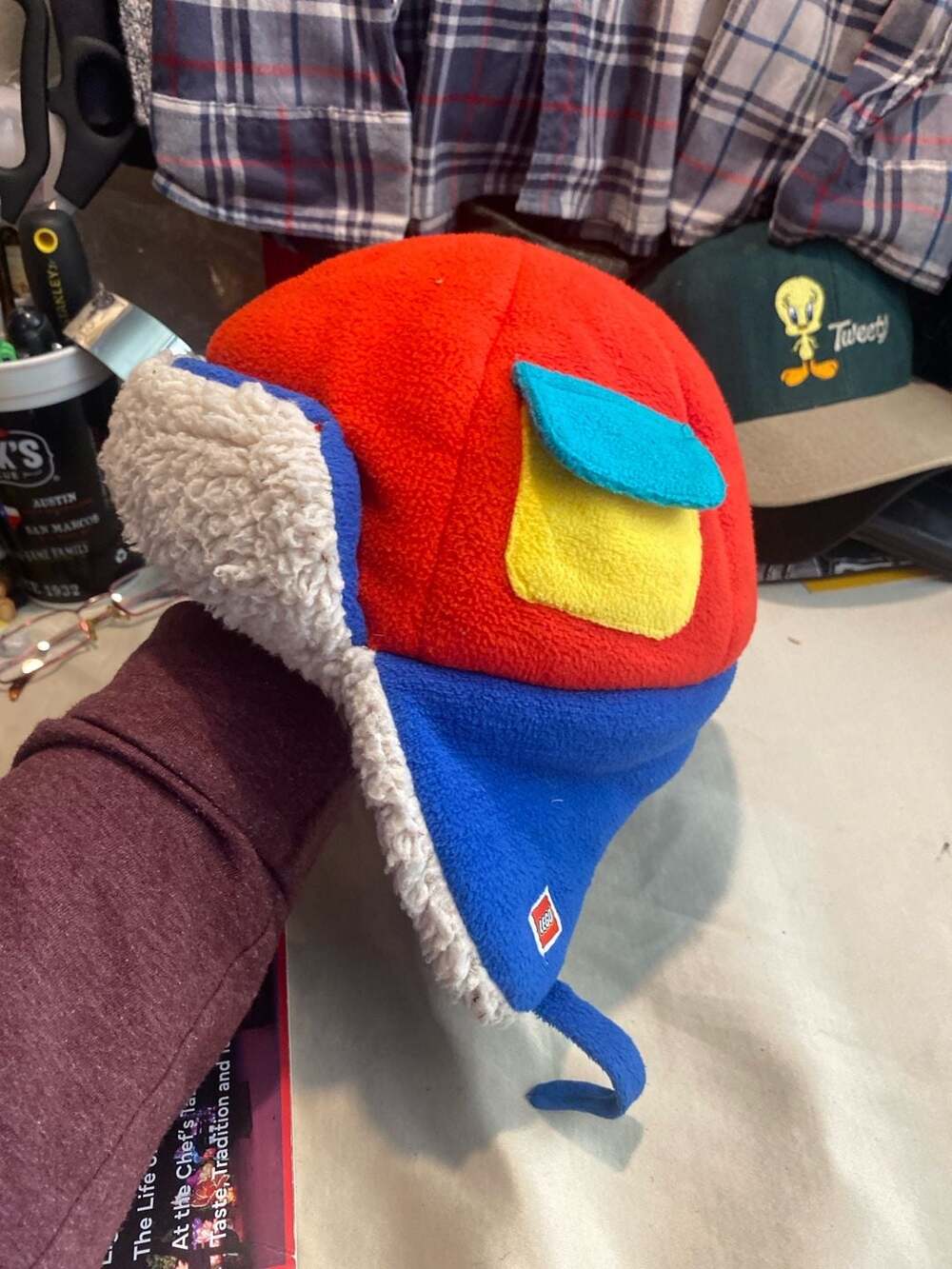 LEGO Collection X Target Baby Color Block Fleece Trapper Hat